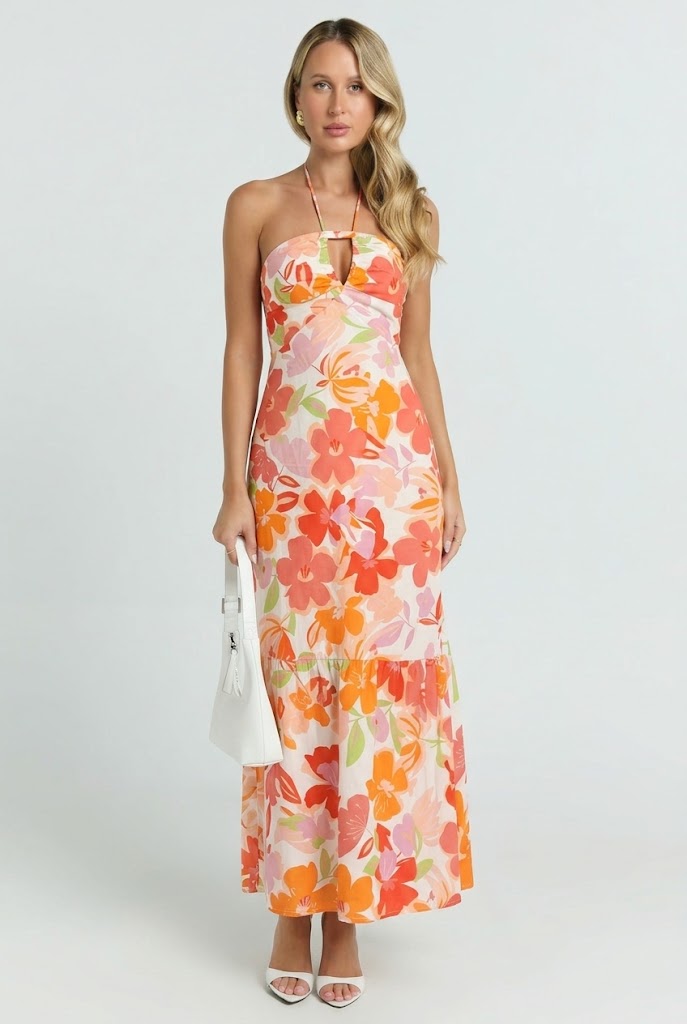 Hotel Mediterraneo Maxi Dress