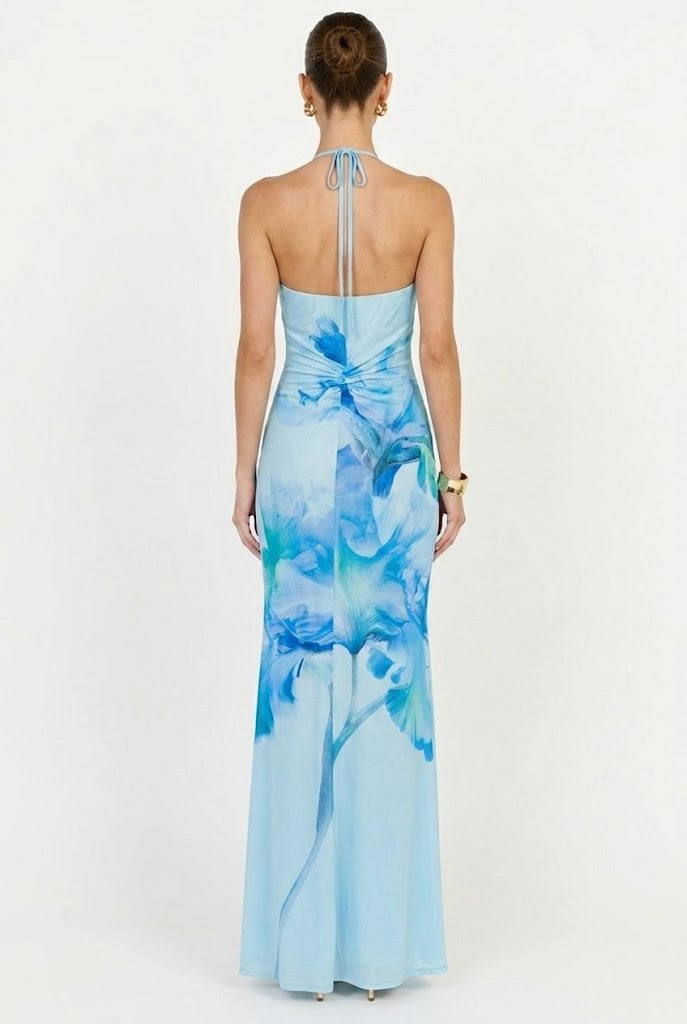 Nerissa Halter Maxi Dress