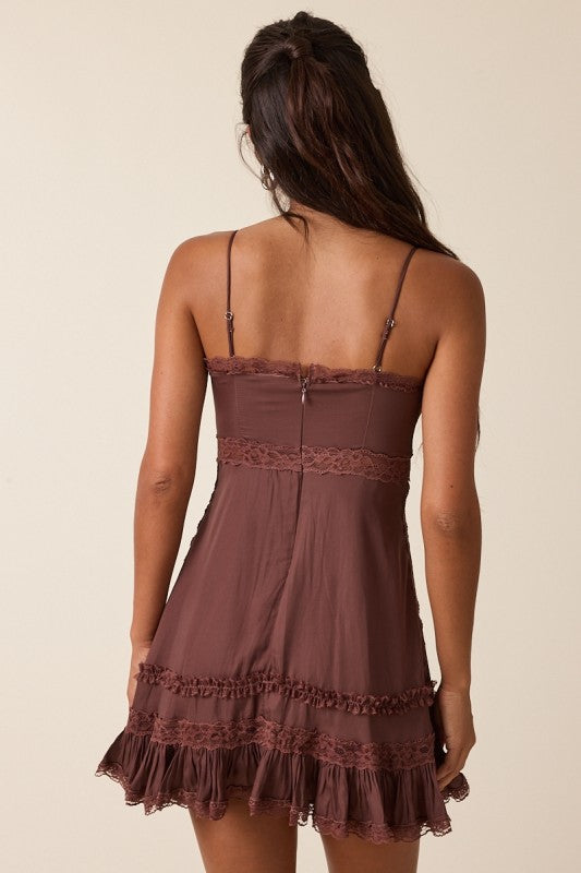 Lace Moment Mini Dress