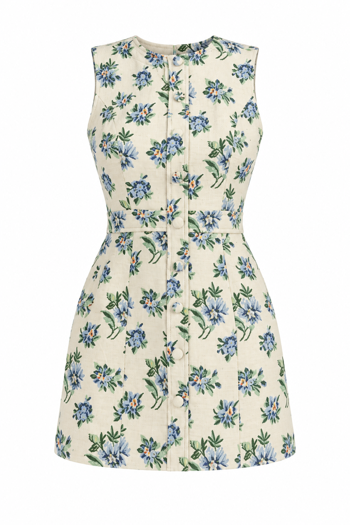 Sunday in Provence Mini Dress