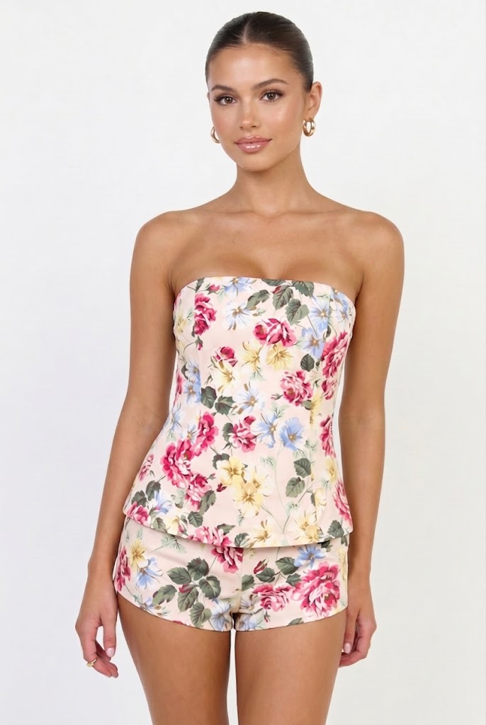Sunday Garden Mini Shorts