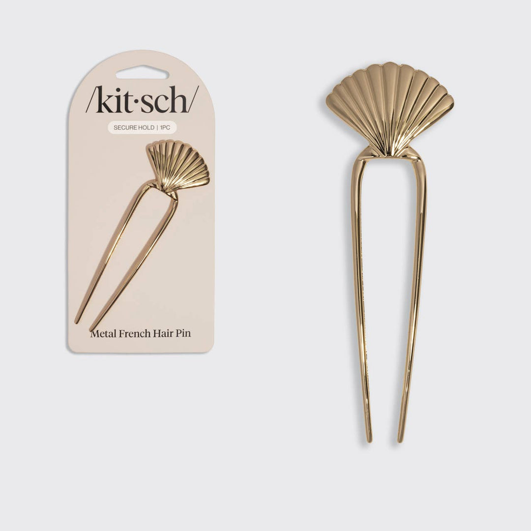 Clam Shell French Hair Pin