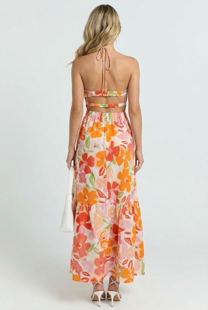 Hotel Mediterraneo Maxi Dress