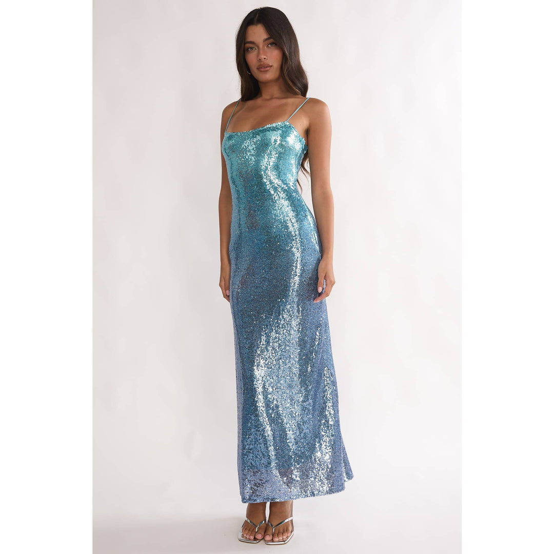 St. Barths After Midnight Sequin Maxi Dress