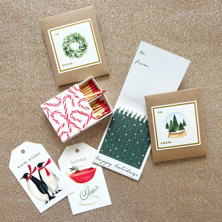 Wreath Holiday Gift Tags - Set of 10