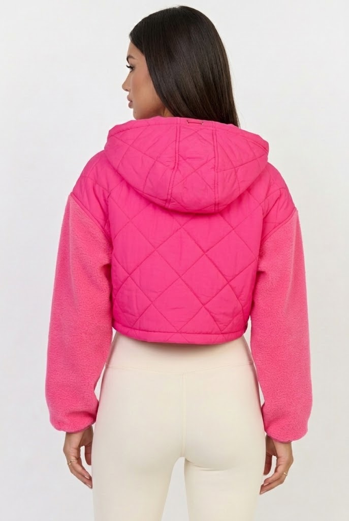 Jetset Quilted Crop Jacket