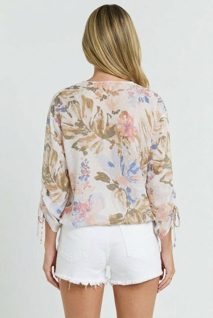 Julie Floral Blouse Top