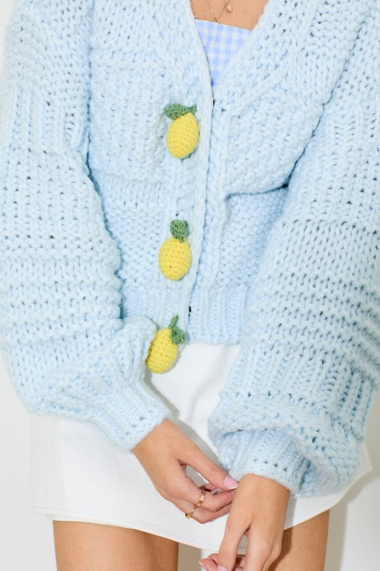 Lemon Drop Cloud Cardigan