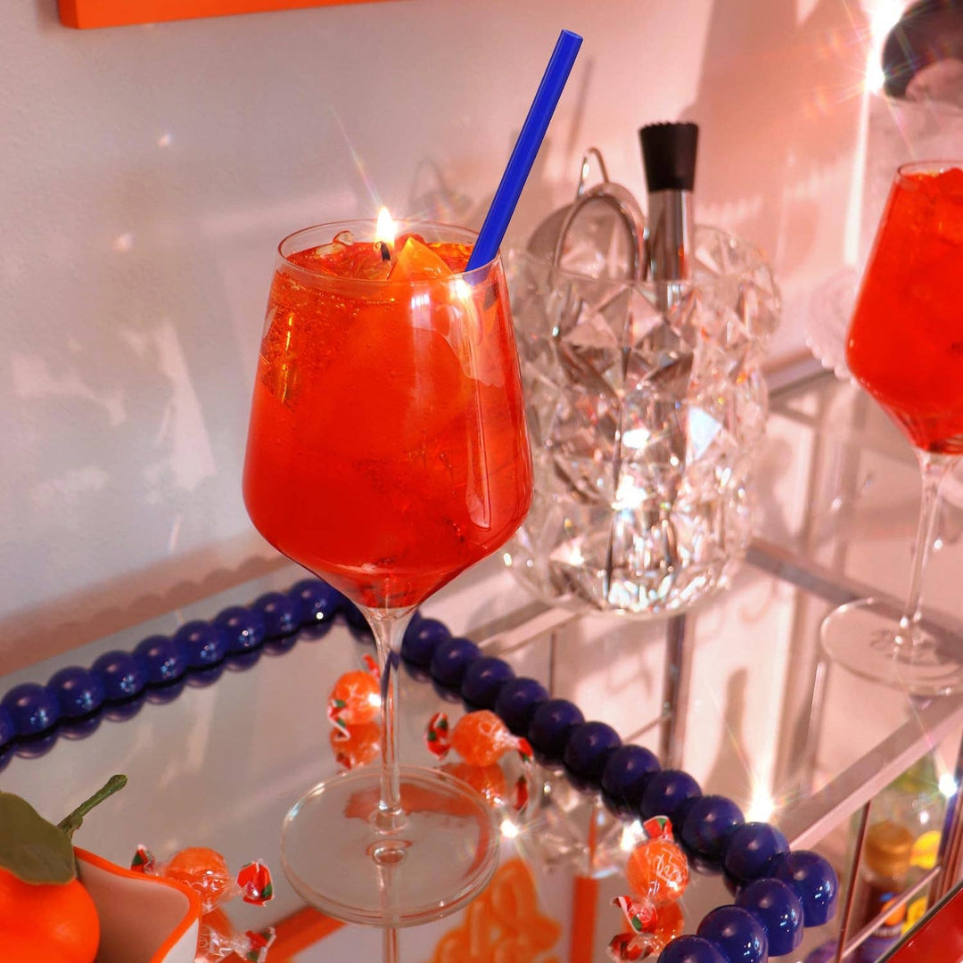Aperol Spritz Candle