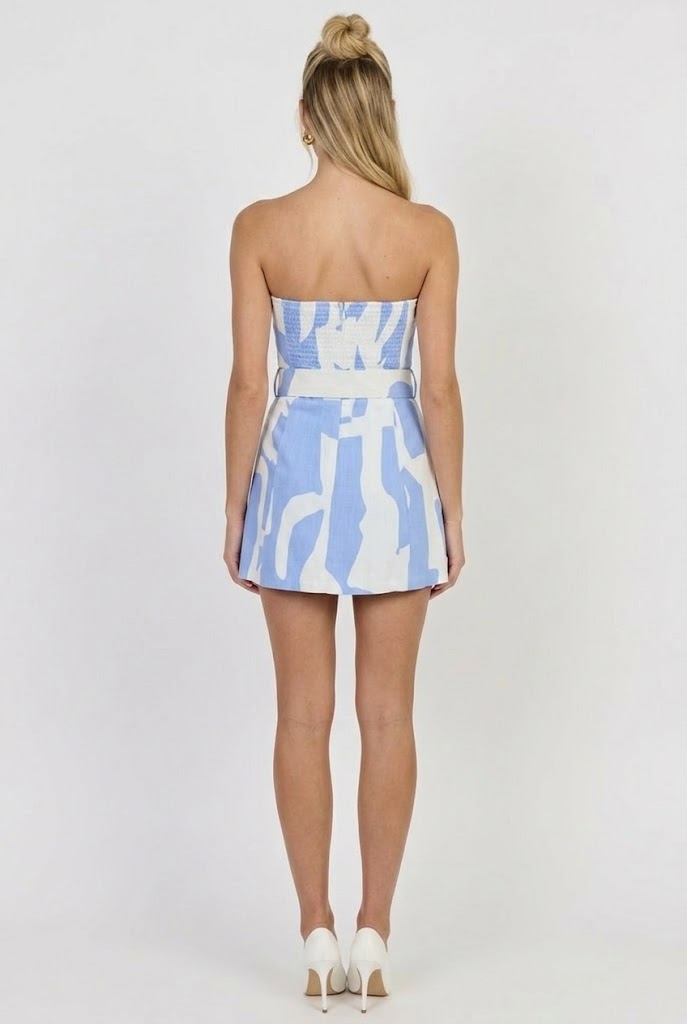 Cloud Nine Boardwalk Belt Mini Dress
