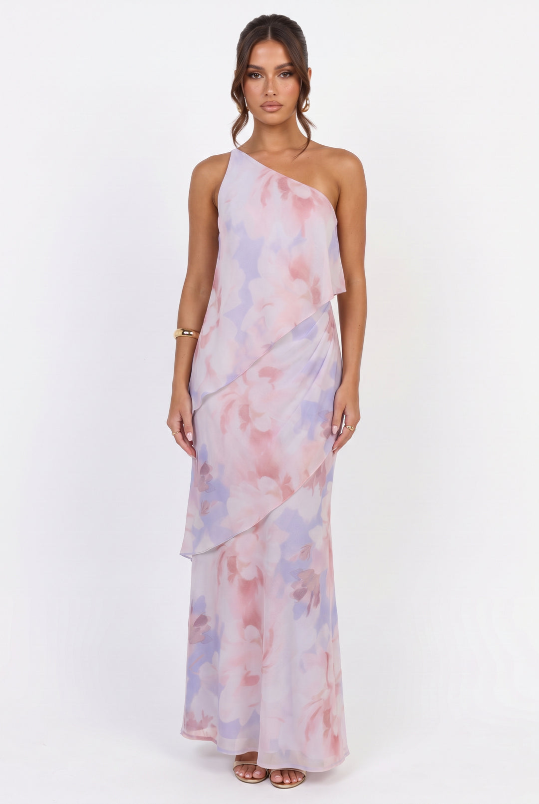Aralia One Shoulder Maxi Dress