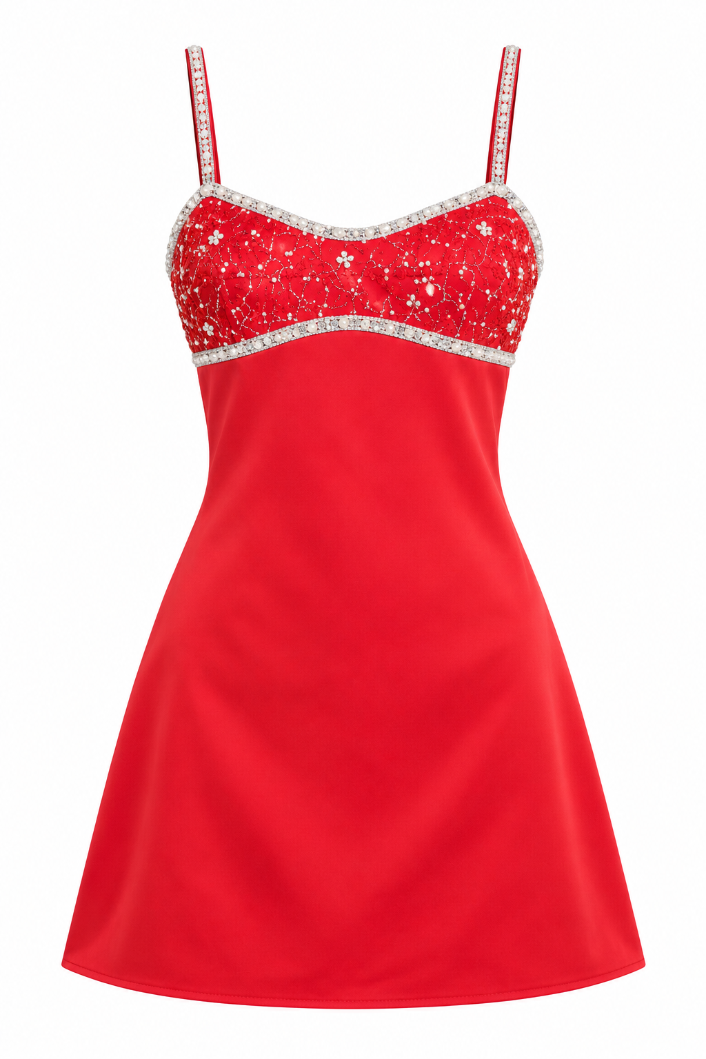 Arosa Jeweled Mini Dress
