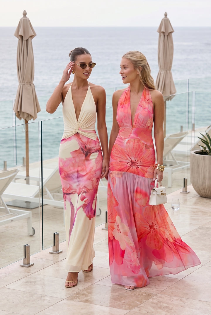 The Balcony at Sunset Maxi Dress