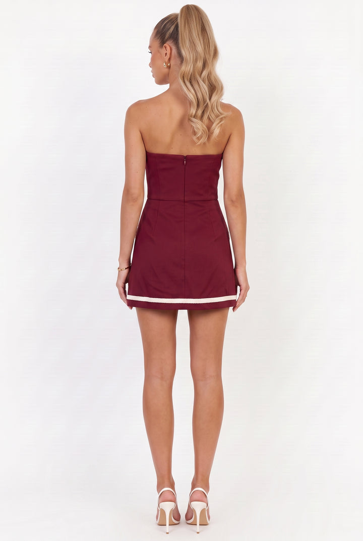 The Del Mar Romper Mini Dress