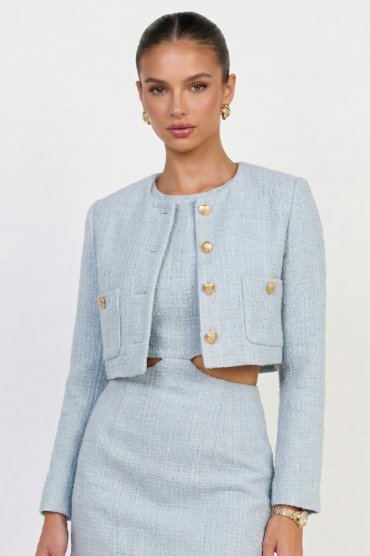 Business Class Tweed Jacket