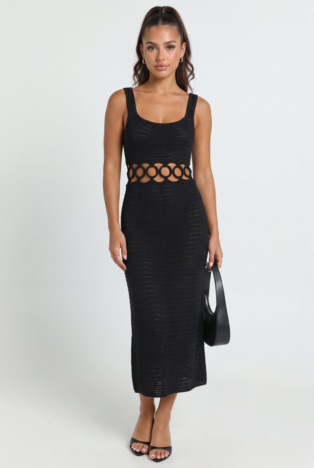 Bali Crochet Midi Dress