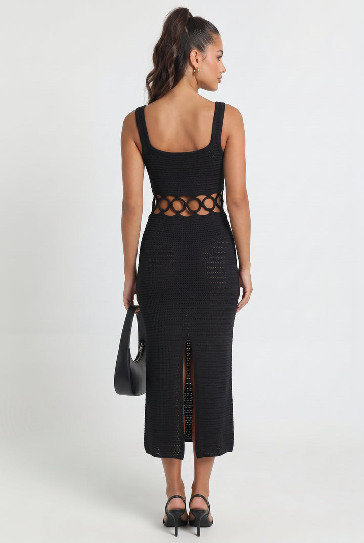 Bali Crochet Midi Dress