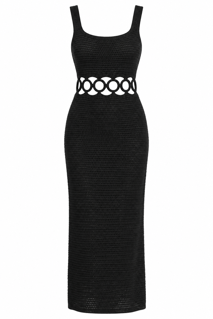 Bali Crochet Midi Dress