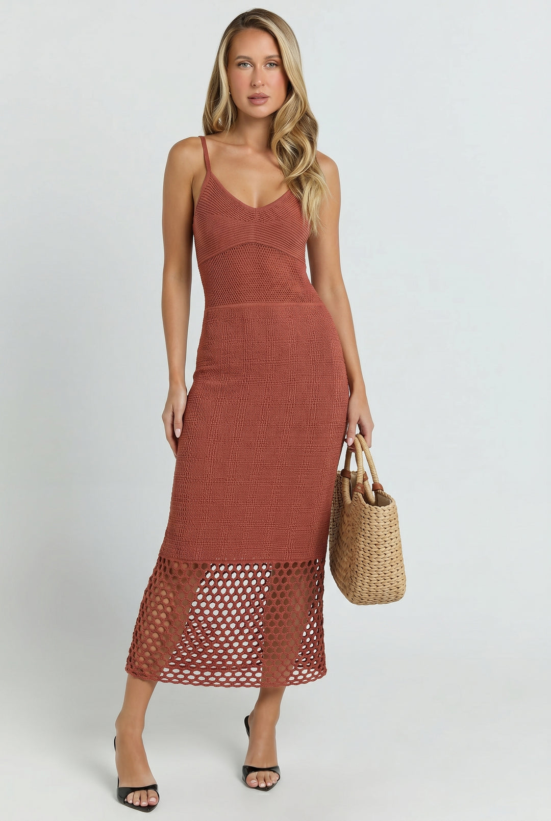 Barcelona Knit Midi Dress