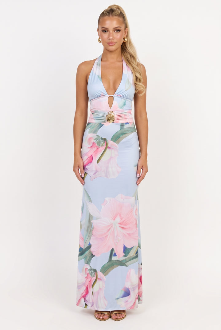 Bellarosa Halter Maxi Dress