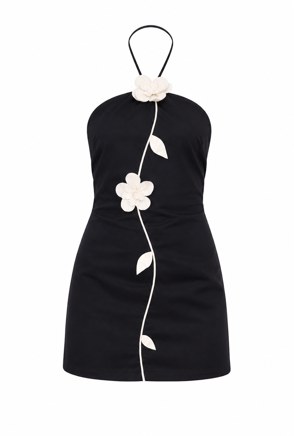 Belgravia Halter Mini Dress