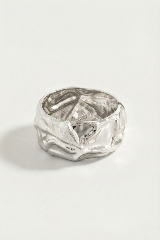 Sculpted Aura Bangle