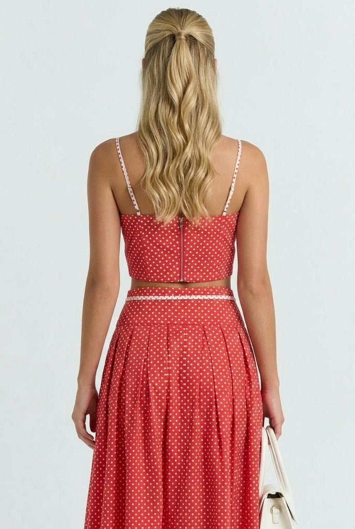 Cherry on Top Polka Dot Top