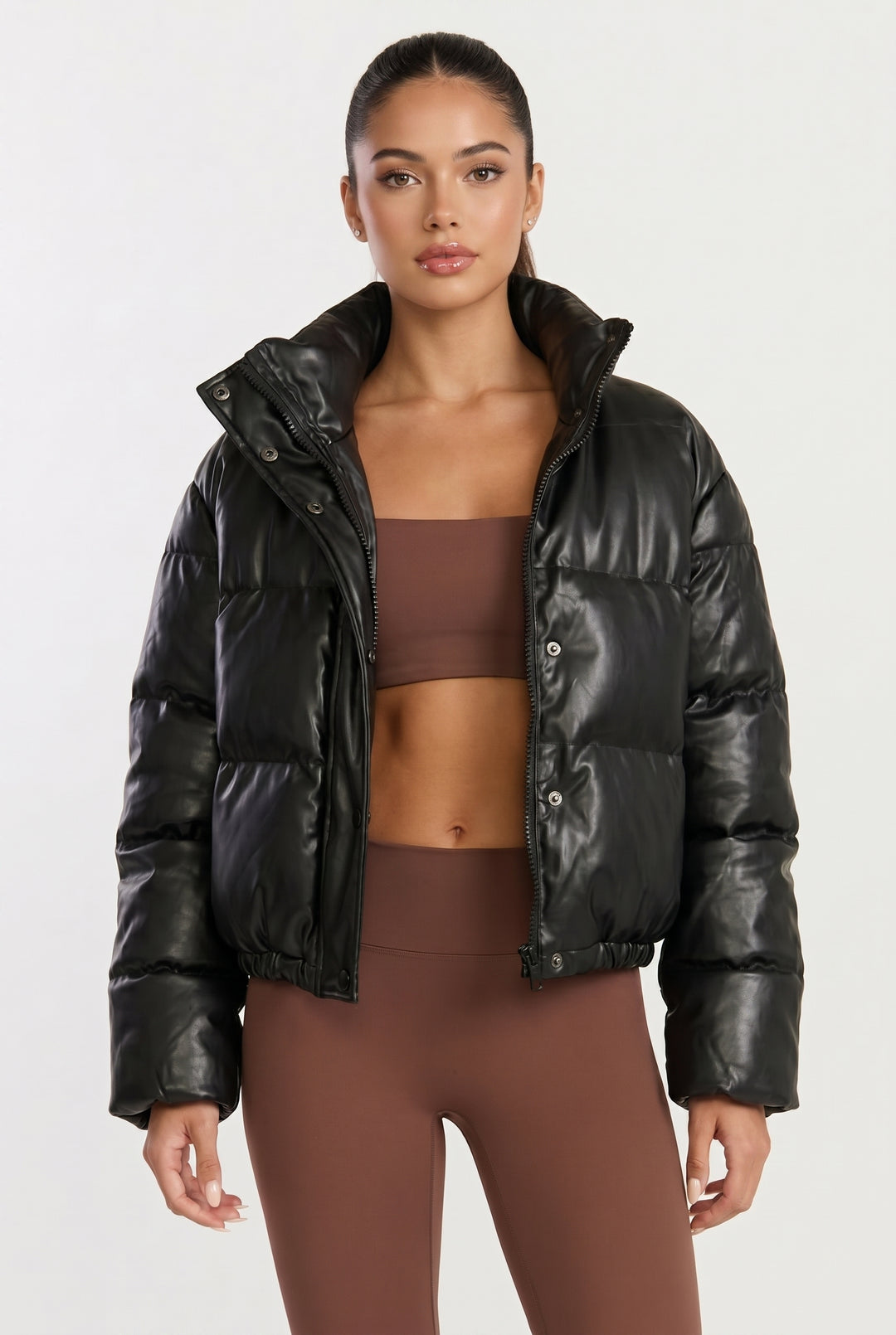 Aspen Après Crop Puffer Jacket