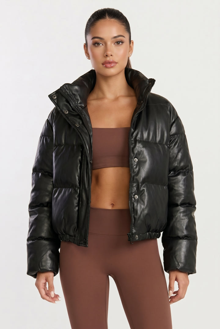 Aspen Après Crop Puffer Jacket