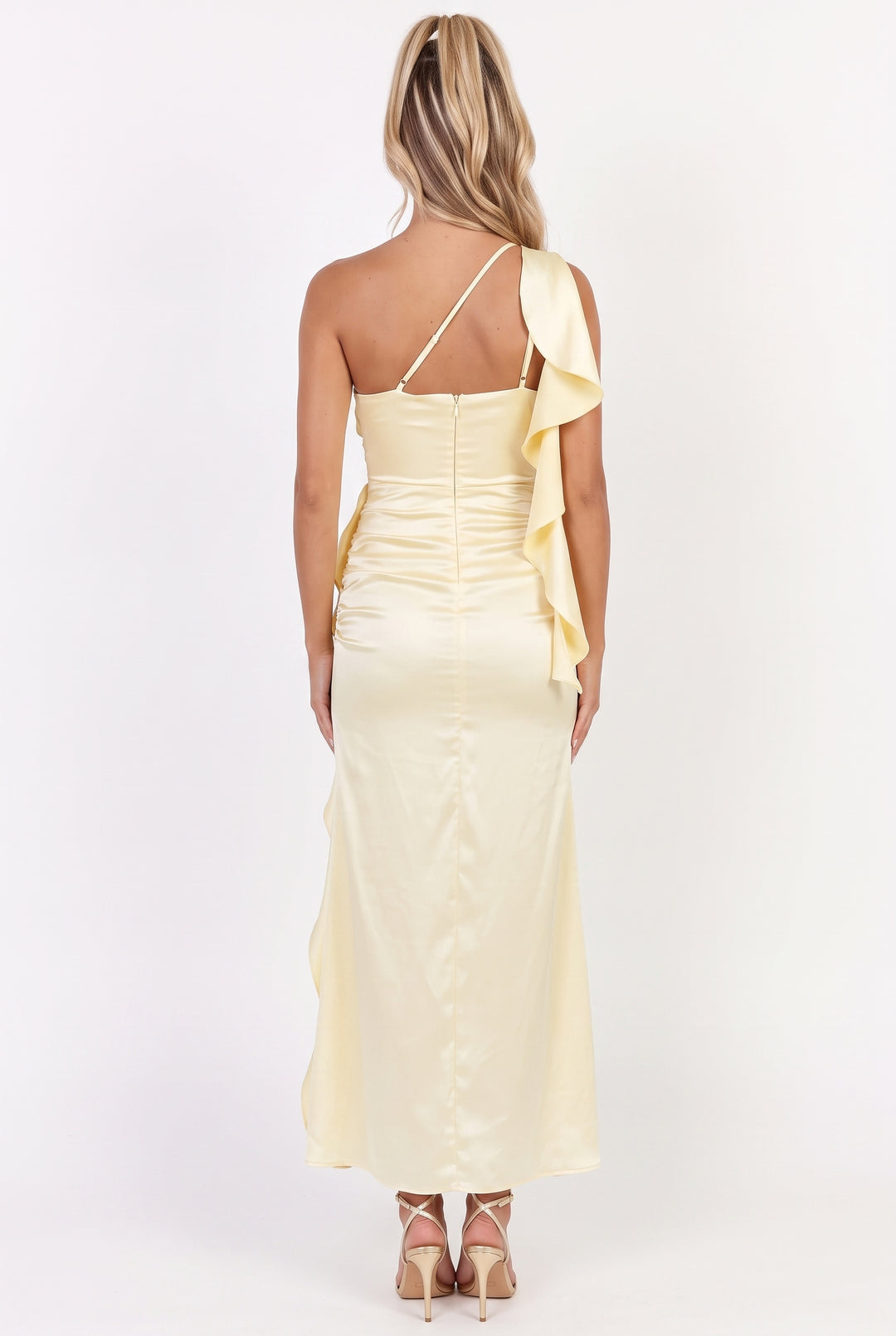 Carmel One-Shoulder Maxi Dress