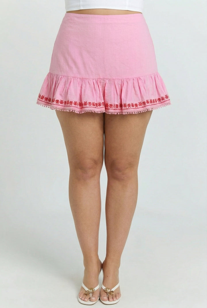 Cotton Candy Stand Mini Skirt