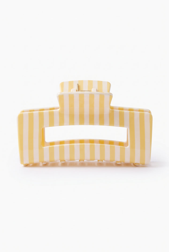 Cabana Stripe Claw Clip