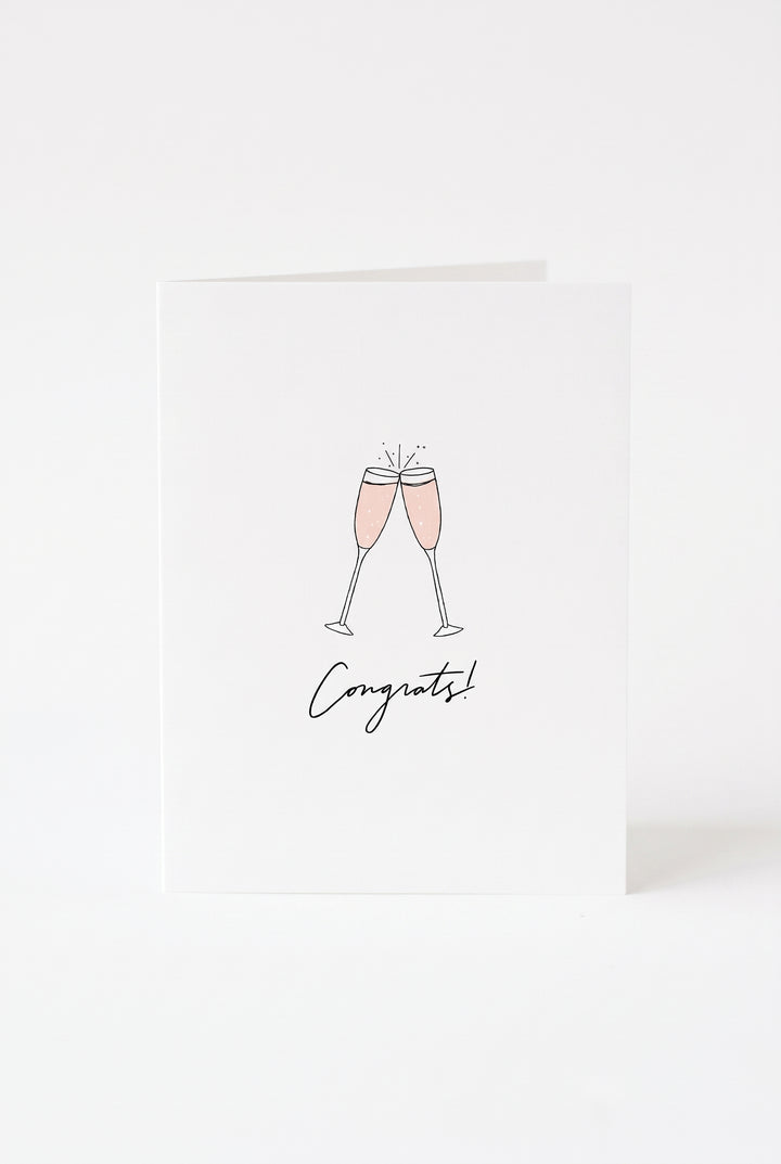 Congrats! Bubbly Card