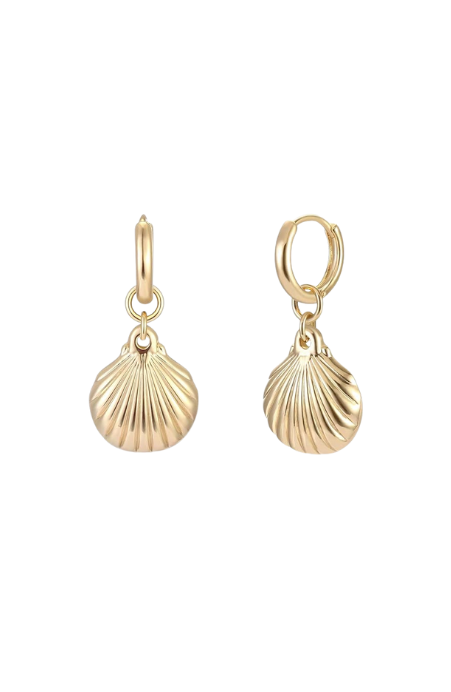 Seaside Shell Dangle Earrings
