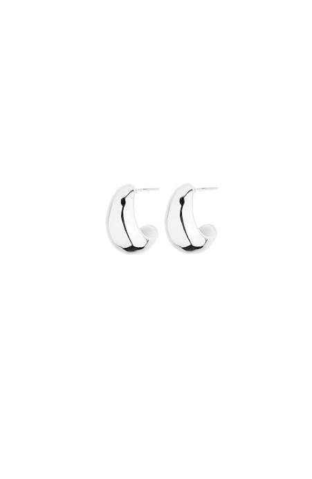 Oval Hoop Earrings