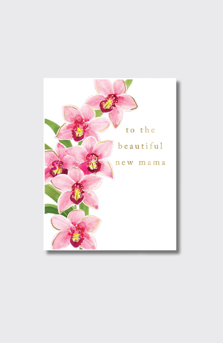 To the Beautiful New Mama Greeting Card