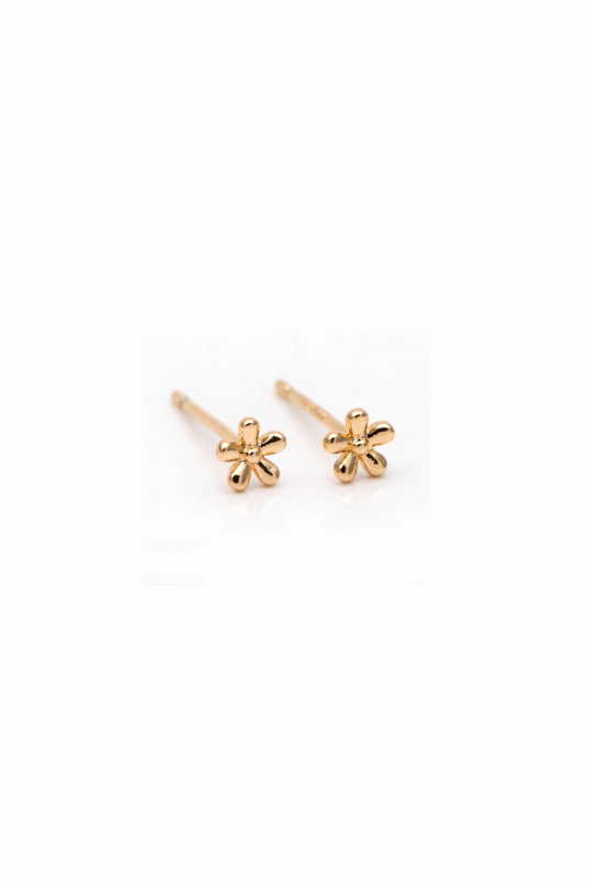 Daisies for Days Minimalist Post Earrings