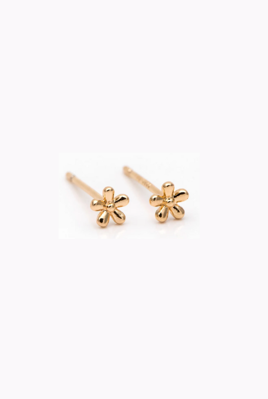 Daisies for Days Minimalist Post Earrings