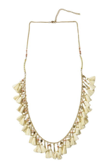 Weekend Getaway Tassel Necklace