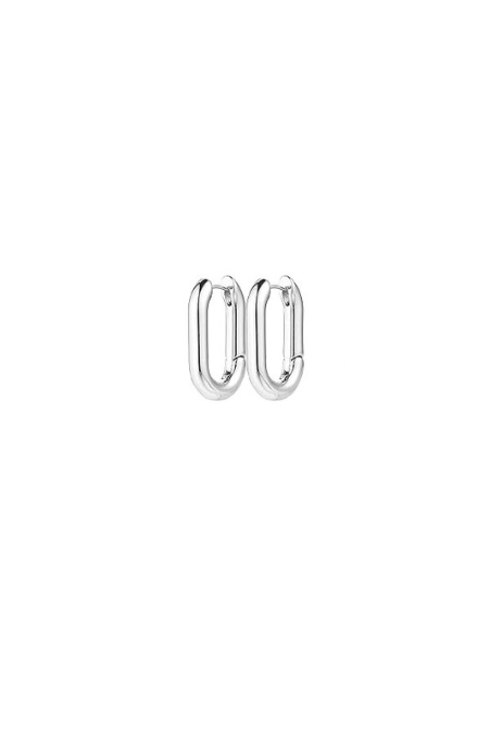 U-link Hoop Earrings