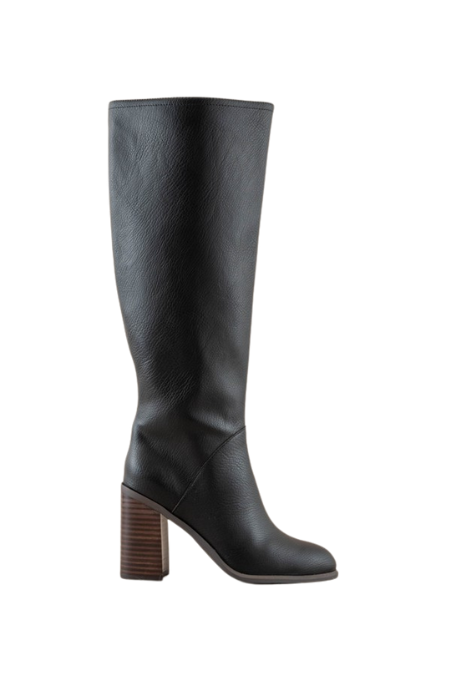 Saint Knee High Block Heel Boots