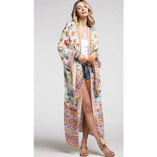 Morning Ritual Open Front Kimono