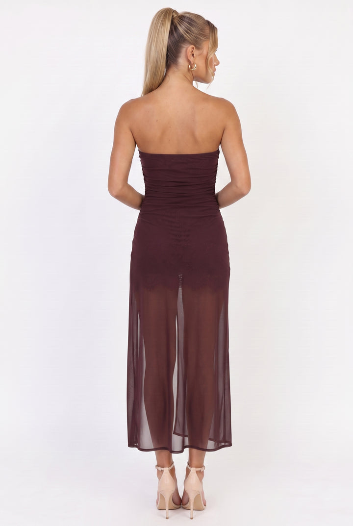 Calanthe Mesh Maxi Dress