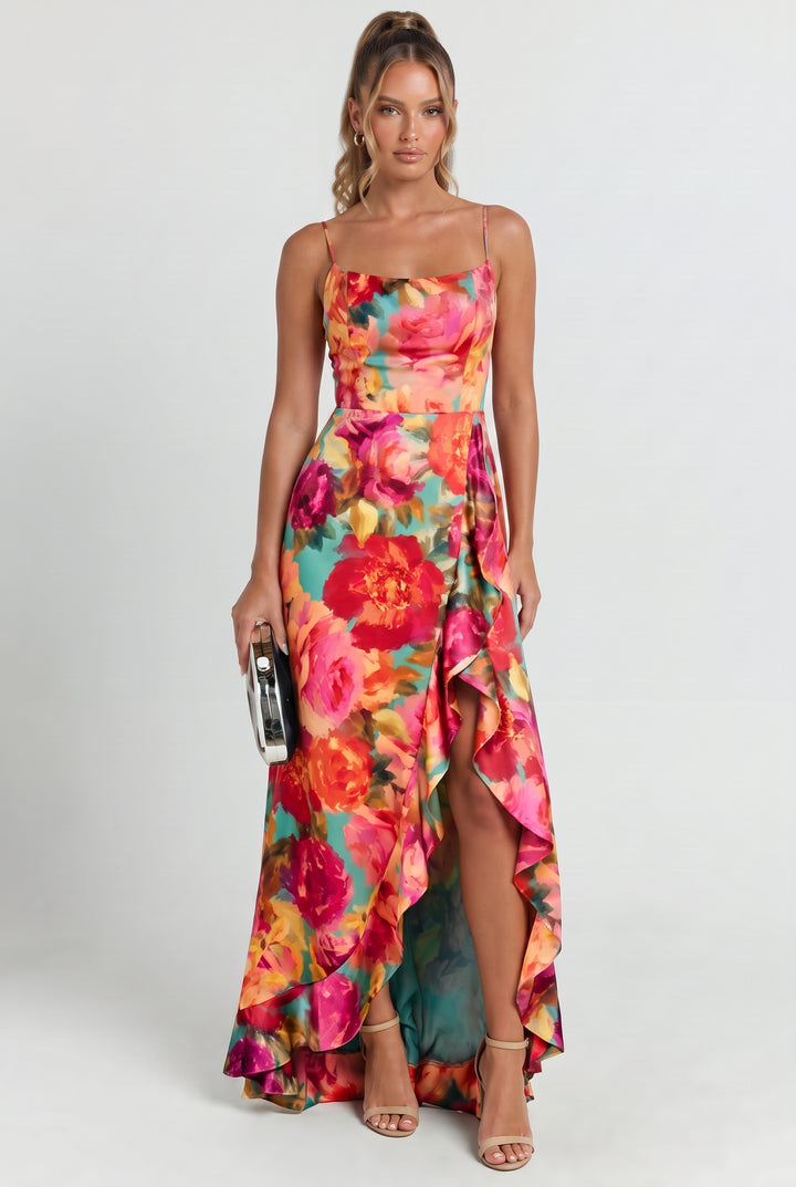 Destination Mallorca Floral Maxi Dress