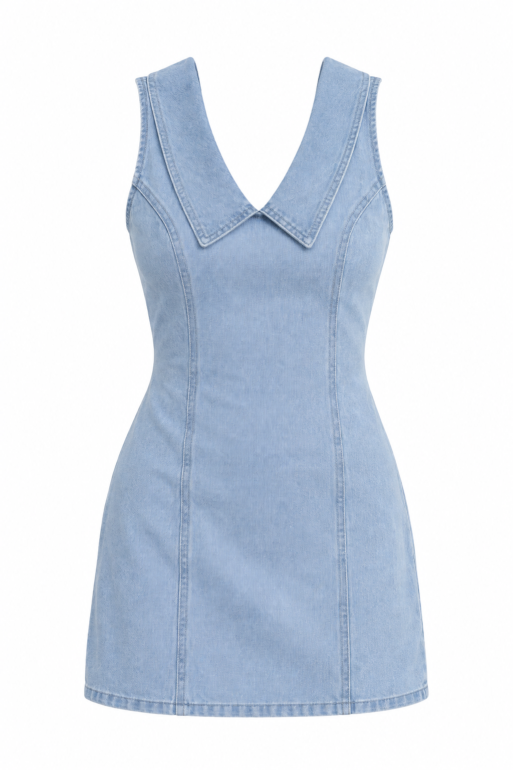 Country Club Denim Mini Dress