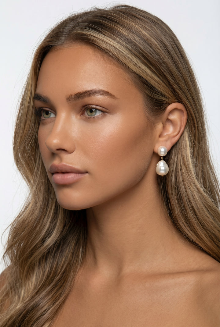 Drift Baroque Pearl Earrings