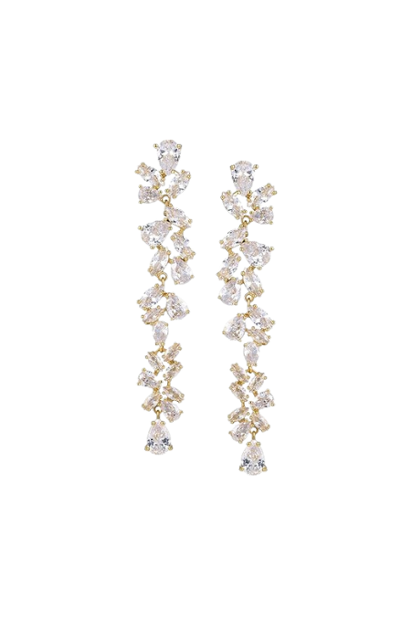 Jadore Crystal Drop Earrings