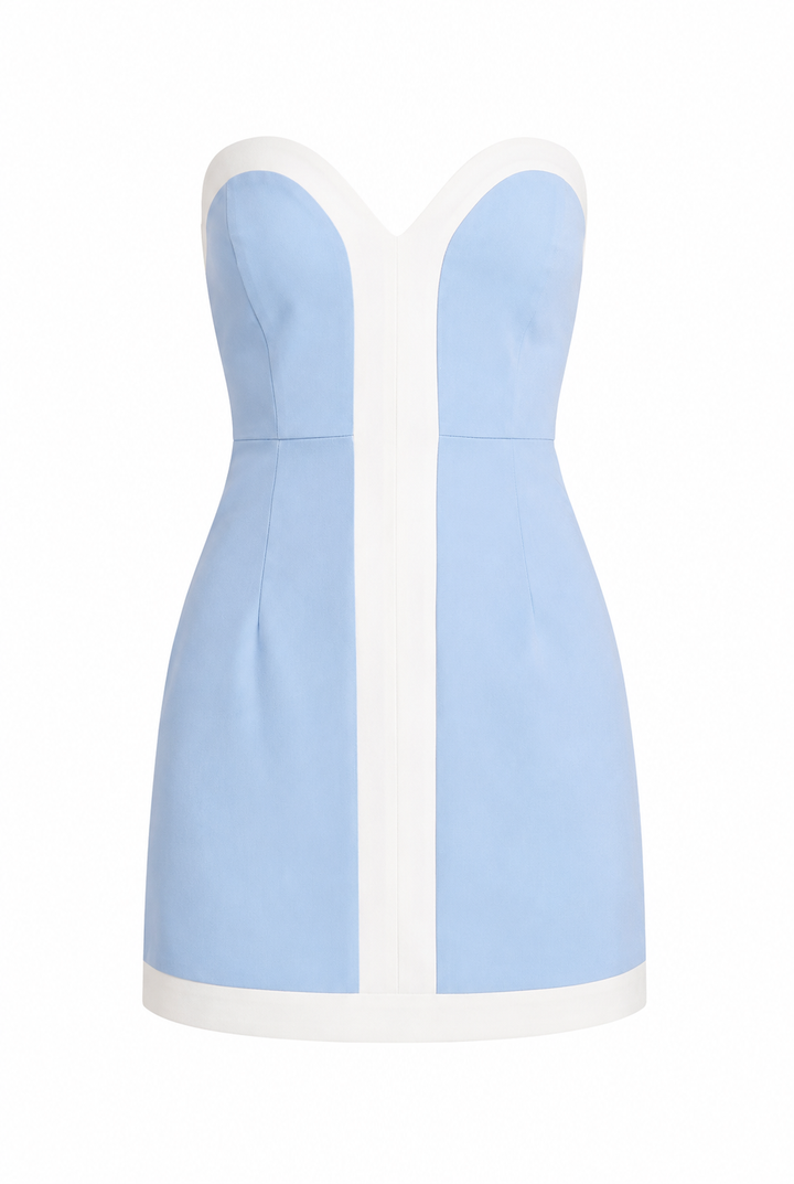 Sunset Sculpt Romper Mini Dress
