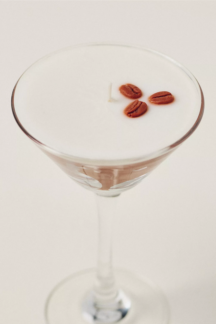 Espresso Martini Glass Candle
