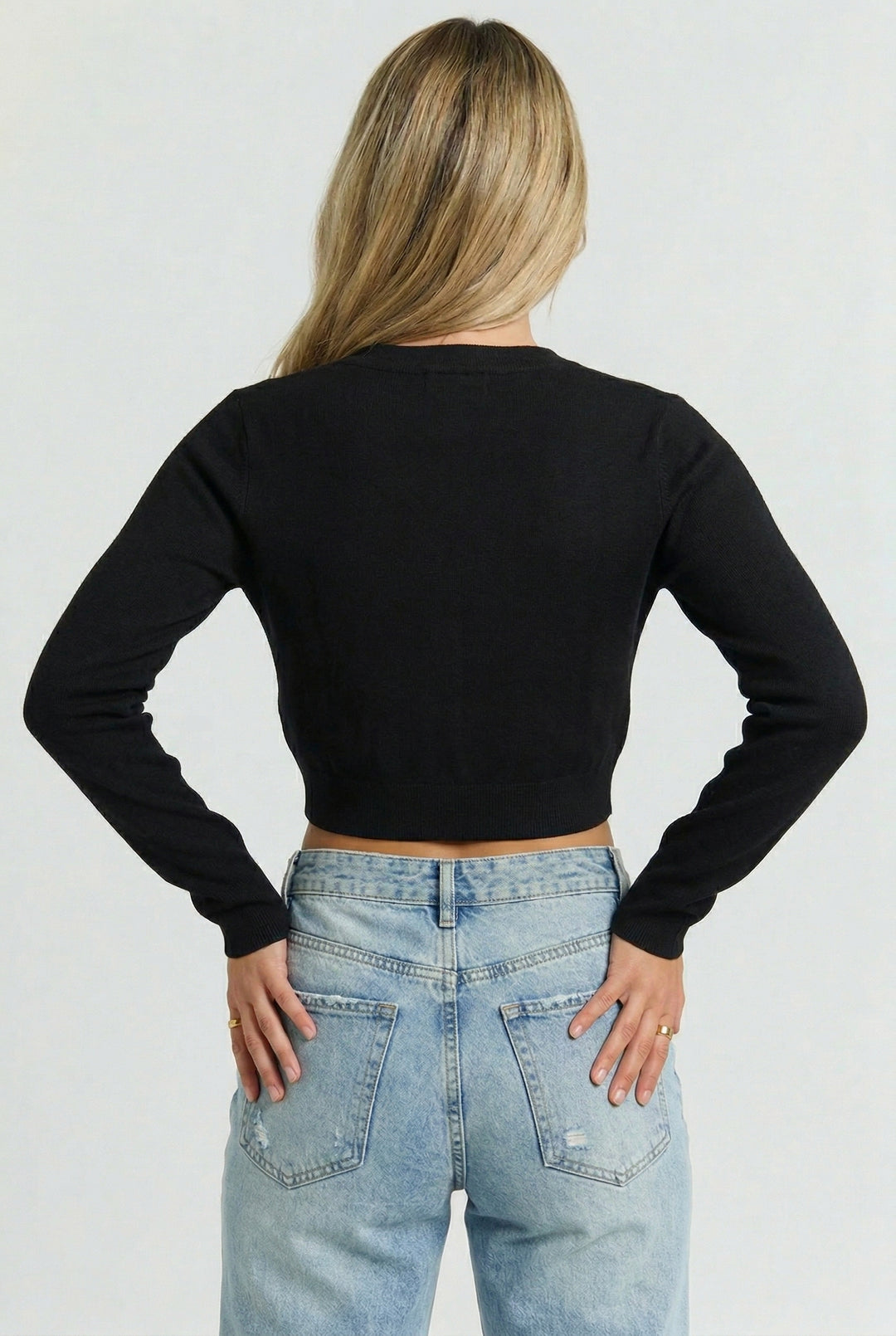 Everyday Button Front Knit Cardigan